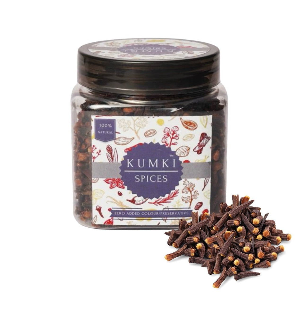 Large Oil Filled Cloves - Export Quality, 100g