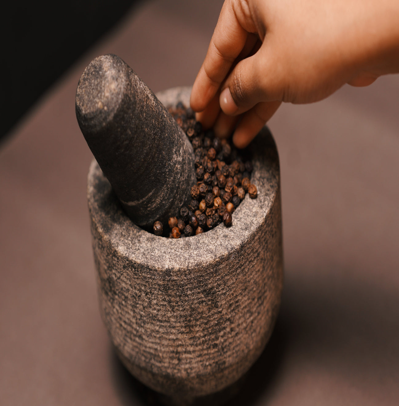 Bold Black peppercorns - 140g, Premium Export quality pepper from Wyanad